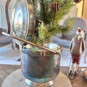 Wallace Silversmiths Silver Ice Bucket Vintage Madmen